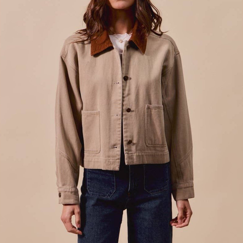 Cropped Barn Jacket