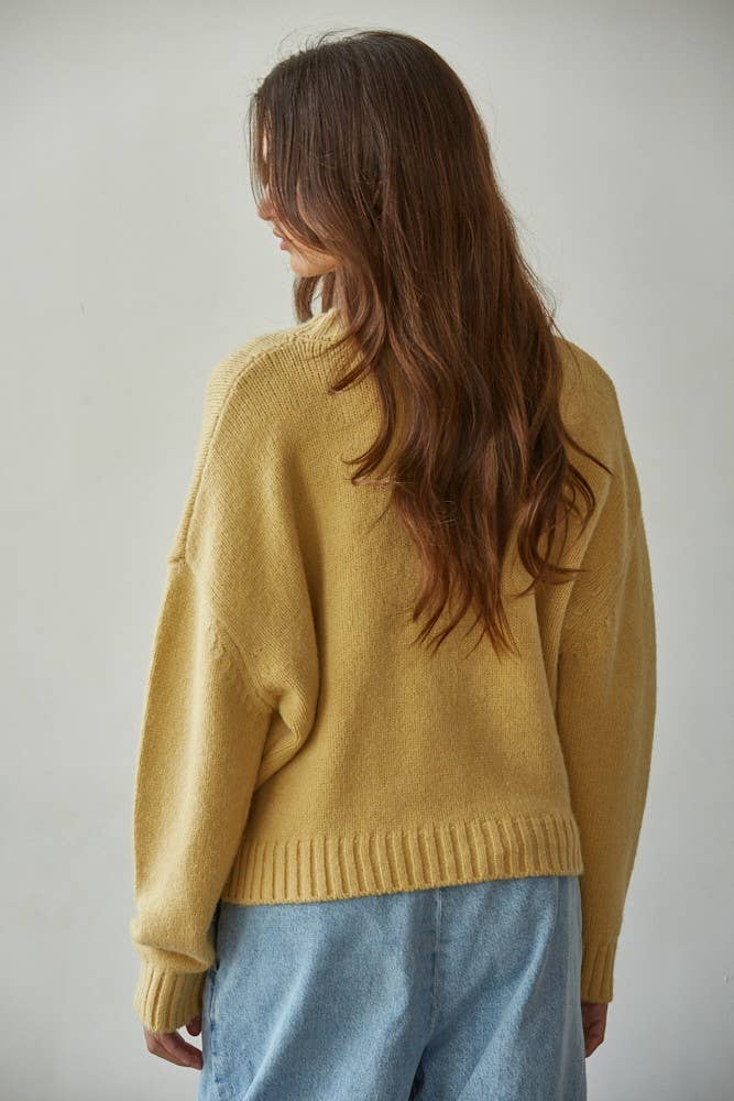 Mustard Knit Sweater