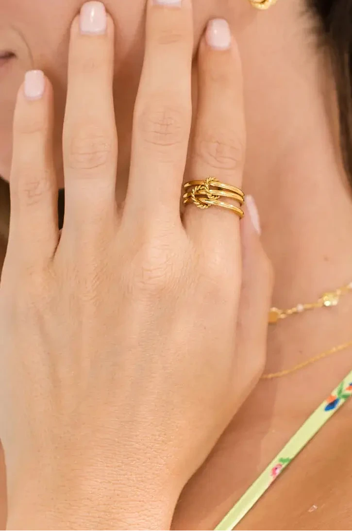 Triple Stacked Ring