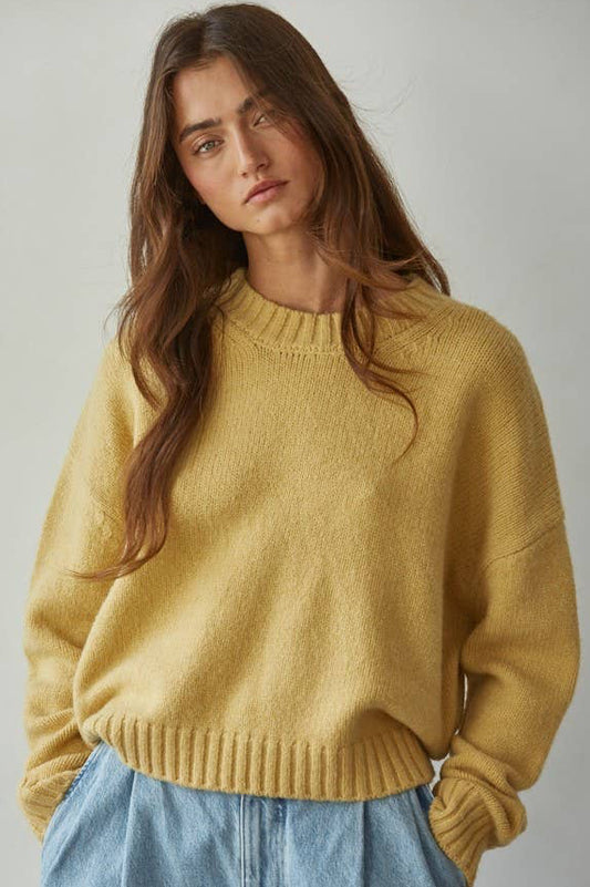 Mustard Knit Sweater