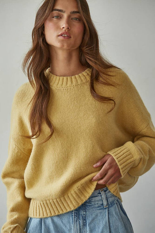 Mustard Knit Sweater