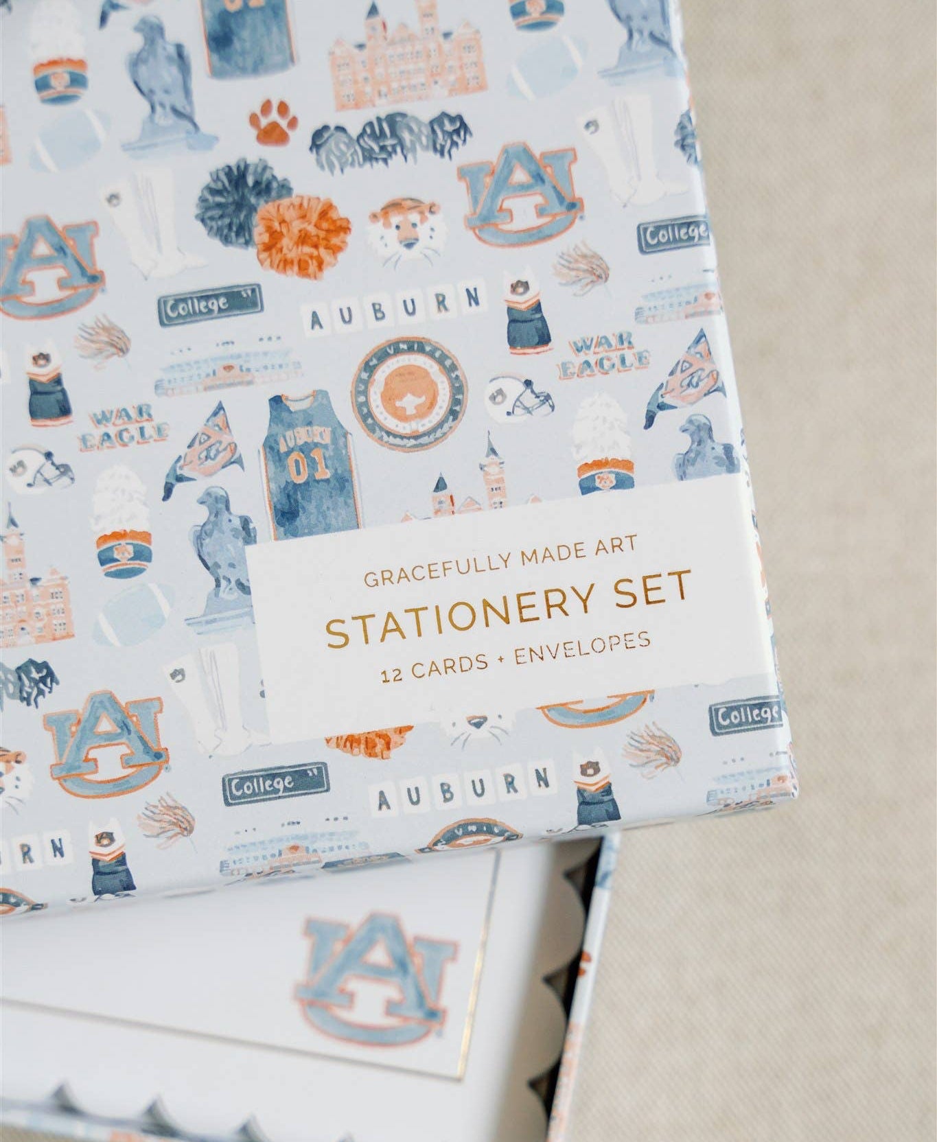 Auburn University Notecard Set