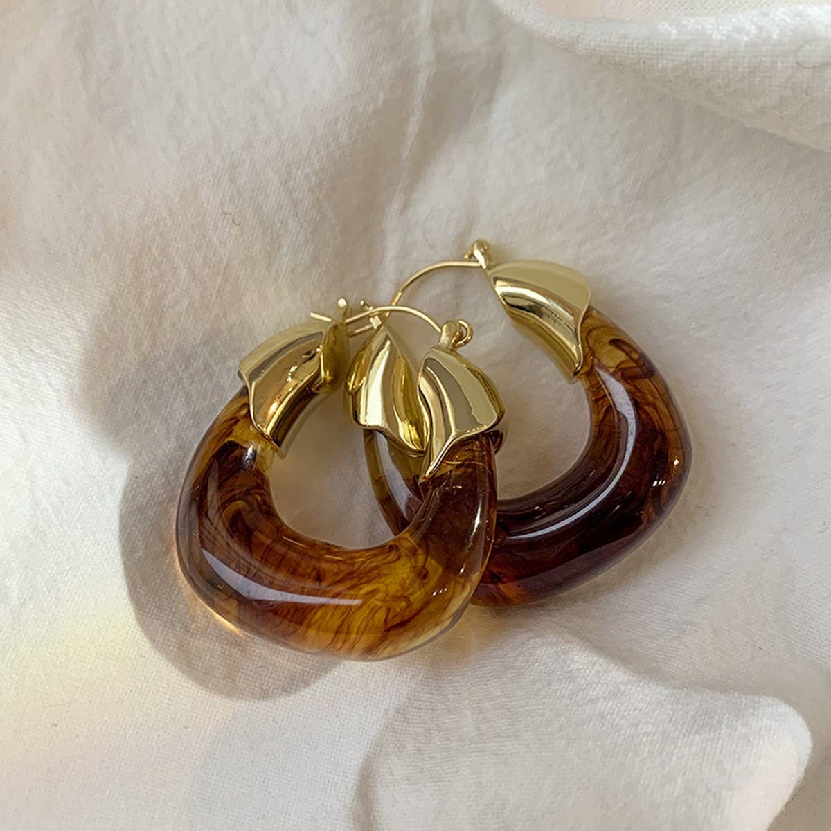 Tortoiseshell Earring