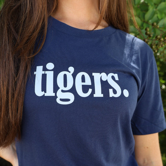 Navy Tigers Tee