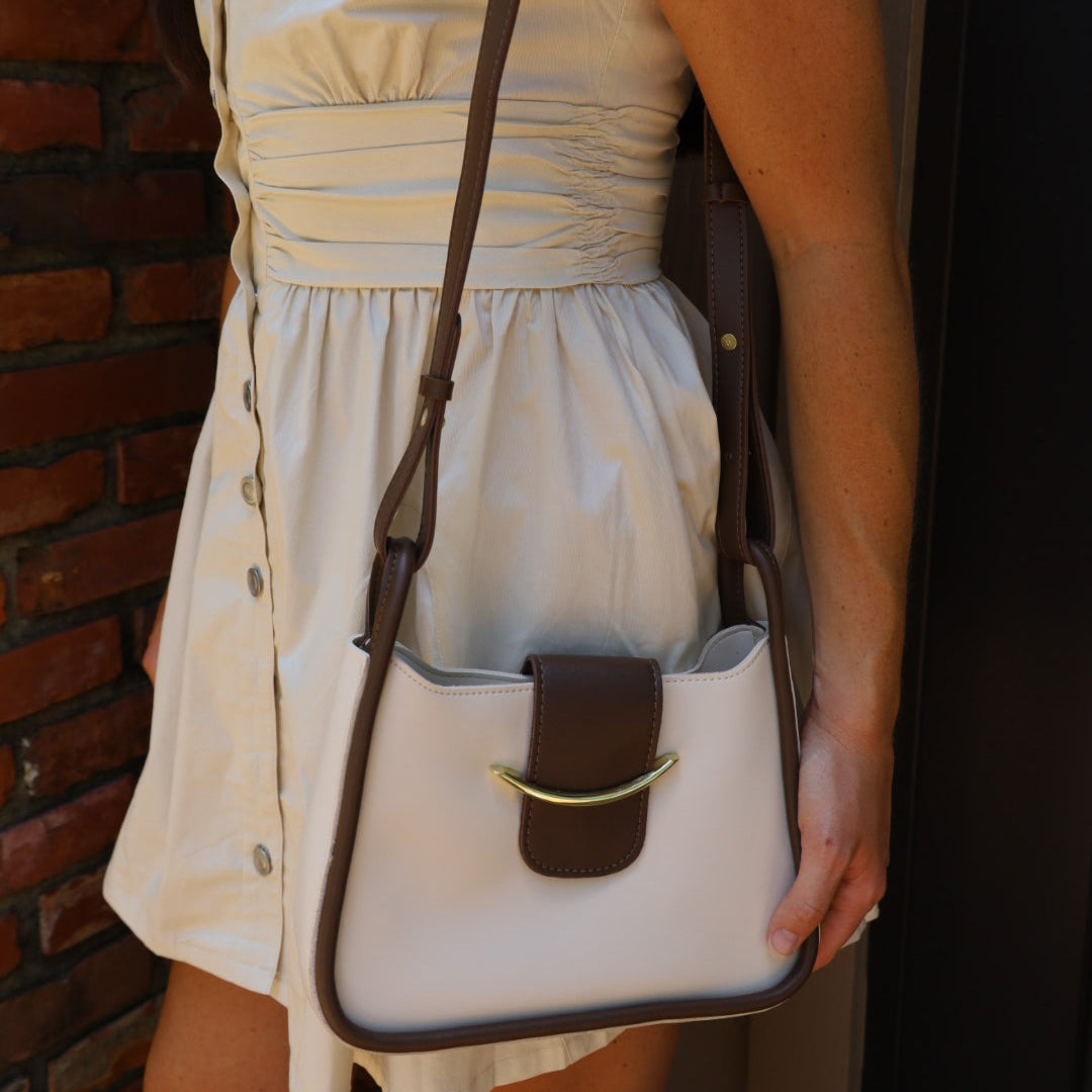 Beige Handbag