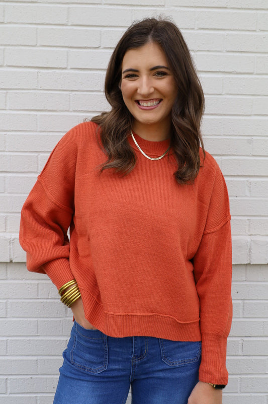 Balloon Sleeve Sweater