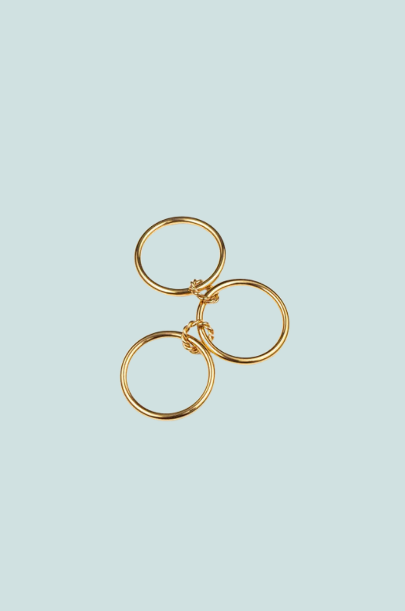 Triple Stacked Ring