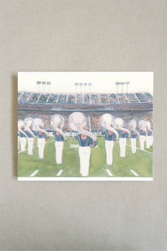 Auburn Marching Band Print