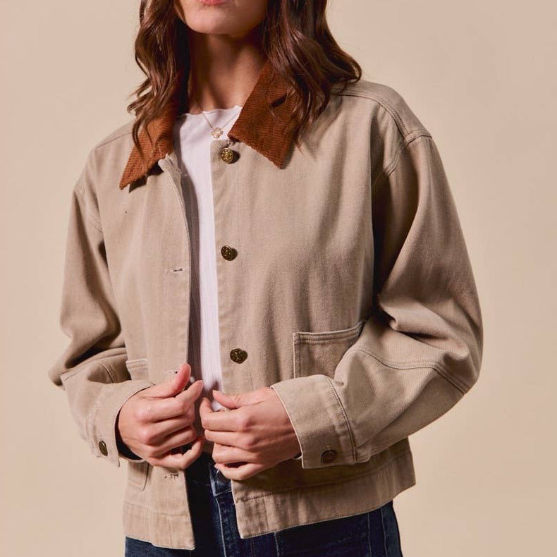 Cropped Barn Jacket