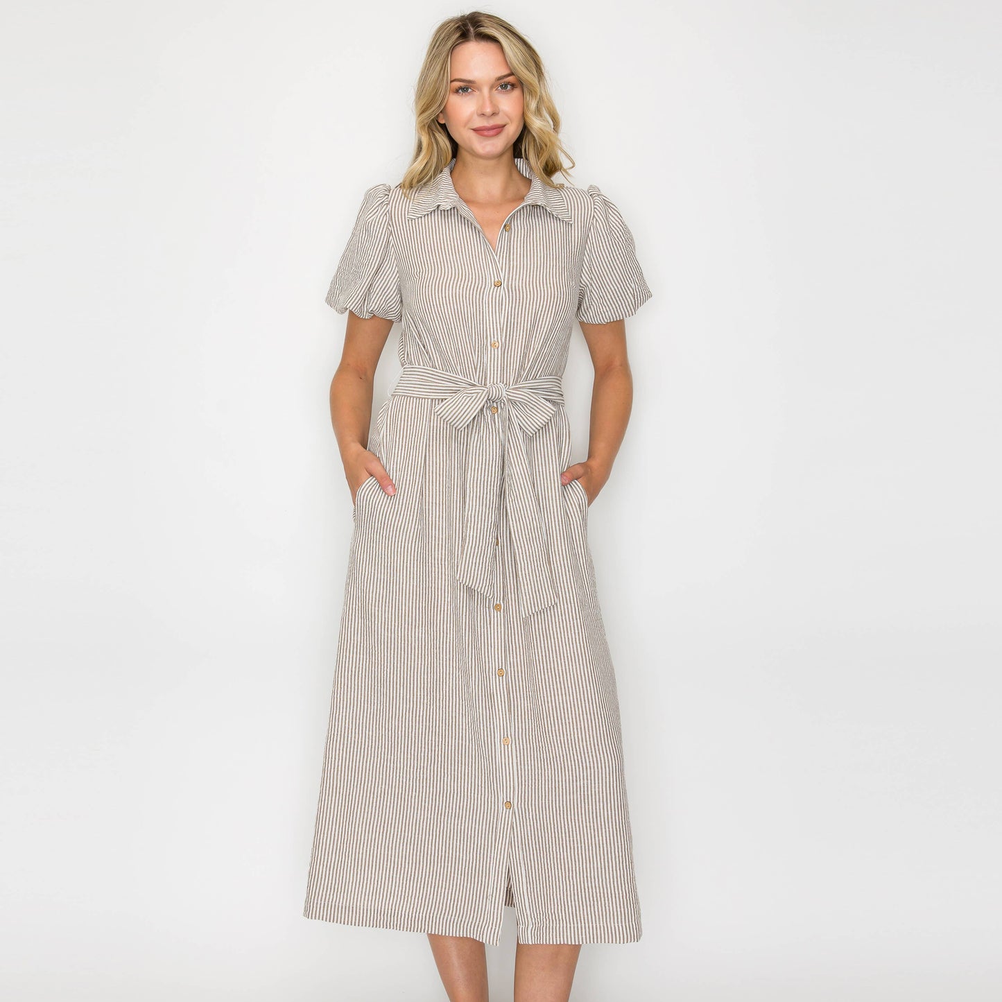 Falling for Stripes Dress