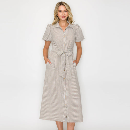 Falling for Stripes Dress