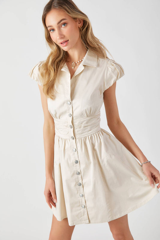 Bubble Sleeve Dress