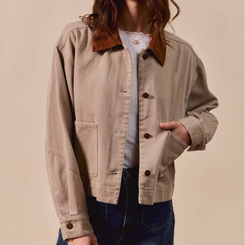 Cropped Barn Jacket