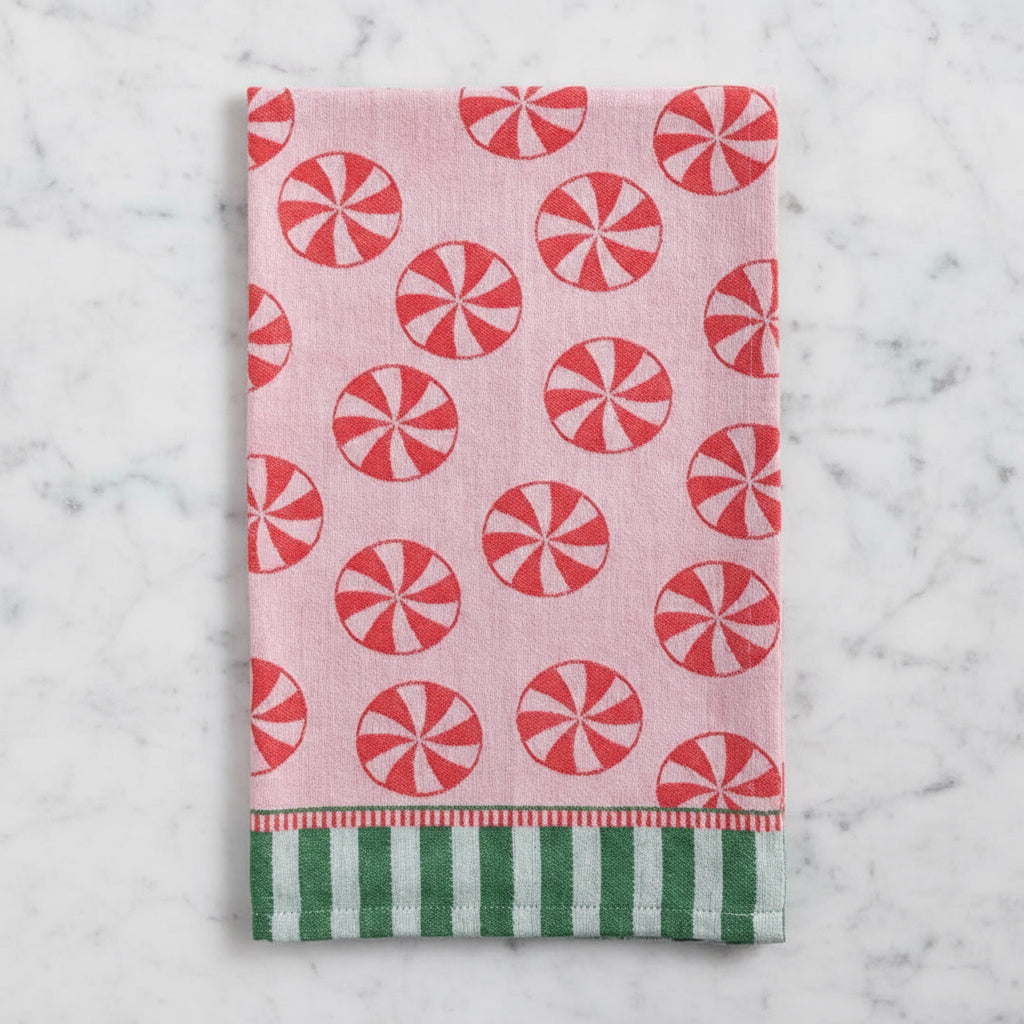 Peppermint Tea Towel