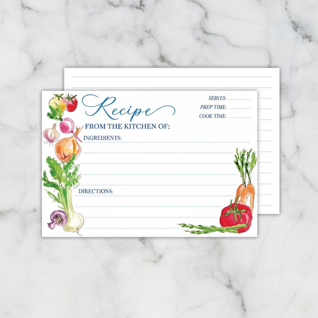 Veggie Recipe Card