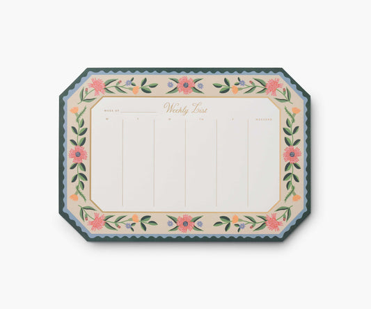 Weekly List Desk Pad