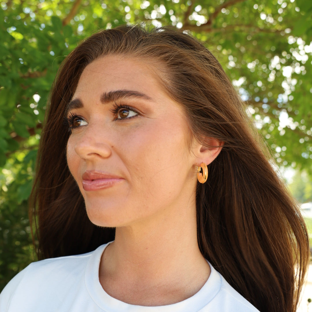 Creamsicle Earring