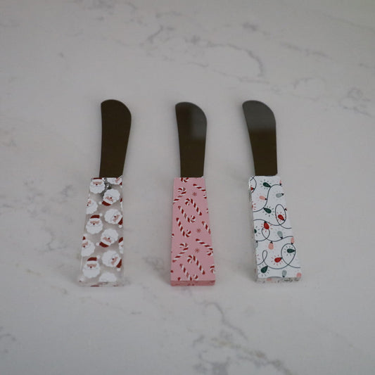 Holly Jolly Cheese Spreader