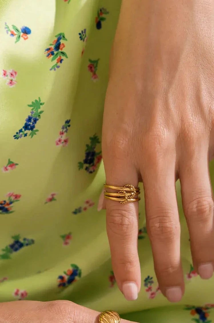 Triple Stacked Ring