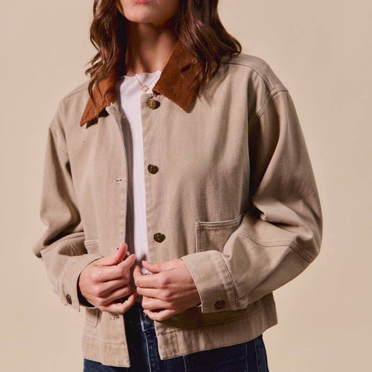Cropped Barn Jacket